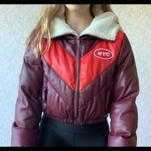 Cropped Puffer Jacket